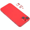 iPhone 14 Red Battery Back Cover with Frame & Keys