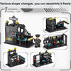 SWAT Shape Mecha Building Blocks Small Particle Assembled Educational Toys, Spec: Blackhawk SWAT 8577