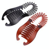 5 PCS Hairdressing Plastic Banana Hair Clip(Black)