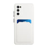 For Samsung Galaxy S20 FE Card Slot Design Shockproof TPU Protective Case(White)