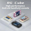 ANBERNIC RG Cube Retro Handheld Game Console With 3.95 Inch Screen T820 CPU Android 13 RGB Light With 256G TF Card(Beige)