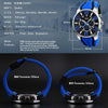 SKMEI 9128 Fashion Multifunctional 3D Large Dial Sports Wristwatch 30m Waterproof Quartz Watch(Red)