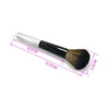 Wooden Handle Soft Head Buffer Foundation Powder Blush Brush Makeup Tools(White)