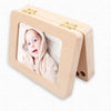 Wooden Photo Frame Boy and Girl Baby Hair Infant Tooth Box Children Tooth Storage Box Souvenir Gift(Chinese Stickers)