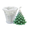 Christmas DIY Scented Candle Silicone Mold, Color: White(SD-69)