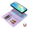 For Samsung Galaxy A16 5G BETOPNICE BN-005 2 in 1 Detachable Imitate Genuine Leather Phone Case(Light Purple)