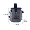 Dog Treat Training Pouch Bag with Poop Bag Dispenser (Denim Blue)