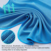 65x30cm U Shape Cold Feeling Hooded Towel Beach Camping Fitness Sun Protection Quick Drying Sports Cooling Headband(Gray)