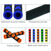 2 PCS Motorcycle Modification Accessories PVC Horn ShapeHand Grip Cover Handlebar Set(Red)