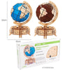 Wooden Puzzle Toy 3D Puzzle Assembly Box DIY Gift Desktop Ornaments, Style: Blue Ball Ornament