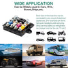 Five-Way One-Input Four-Output Fuse Box RV Power Supply Modification, Specifications: Fuse Box