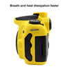 PULUZ Soft Silicone Protective Case for Canon EOS 90D(Yellow)