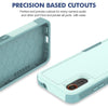 For Samsung Galaxy XCover7 2 in 1 PC + TPU Phone Case(Light Green)