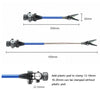 Quick Release Bracket Rear-Hanging Fishing Rod Antenna Pole(Blue)
