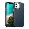 For iPhone 12 Carbon Fiber Series IMD Phone Case(Blue)