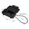 Waterproof Key Safe Box - Large, Outdoor, Beach, Pool (Black)