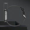 X9 1.85 inch Square Screen 2 in 1 Bluetooth Earphone Smart Watch(Black)
