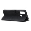 For Alcatel 3X 2020 KHAZNEH Retro Texture PU + TPU Horizontal Flip Leather Case with Holder & Card Slots & Wallet(Black)