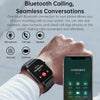 Bluetooth Talk HD Large Screen Heart Rate Oxygen Monitoring Multi-Sport Mode Smart Watch(Purple)