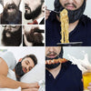 Men Beard Cover Oil and Stain Resistant Beard Pouch(Black)
