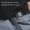 Maden S2001059 Men Retro Casual Weaving Adjustable Belt(Army Green)