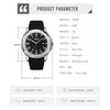 SKMEI 9286 Outdoor Sports Multifunctional Men Waterproof Quartz Watch(Black Belt  Black Noodles)