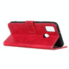 For Alcatel 3X 2020 Retro Crazy Horse Texture Horizontal Flip Leather Case with Holder & Card Slots & Photo Frame & Wallet(Red)