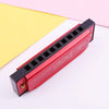 BEE 10-holes Dual-tones C Tone Brace Harmonica(Silver)