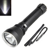 XHP70.2  Diving Flashlight 3000 Lumens IPX8 Waterproof Underwater 80m 5000mAh x 2 White Light