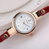 GONEWA Metal Strap Wristwatch Bracelet Quartz watch(Red)