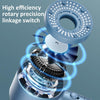 High-Pressure Handheld Shower Head With 5 Spray Modes Filtered Showerhead, Spec: Basic Silver