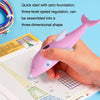 Children 3D Printing Pen Low Temperature Intelligent Screen Display Voice Drawing Pen, Style:, Color: 3 Colors (Blue)