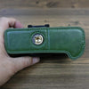 For FUJIFILM X-T5 1/4 inch Thread PU Leather Camera Half Case Base (Green)