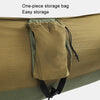 Outdoor Park Leisure Hammock Wild Camping Thickened Hammock With Mosquito Nets(Black Gray)