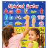 Alphabet Card Early Teaching Hanging Bag Letter Pocket