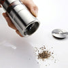 COOL CAMP CF-601 Outdoor Portable Barbecue Picnic Seasoning Bottle Set with Grinder,(Silver)
