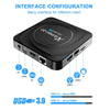 X88 Pro 20 4K Smart TV BOX Android 11.0 Media Player with Voice Remote Control, RK3566 Quad Core 64bit Cortex-A55 up to 1.8GHz, RAM: 4GB, ROM: 32GB, Support Dual Band WiFi, Bluetooth, Ethernet, UK Plug