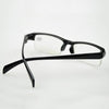 Women Men Half Frame Myopia Glasses HD AC Green Film Lens Myopia Eyeglasses(-2.50D)