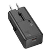 hoco AC25 Mini Single Port PD30W Universal Travel Charger(Black)