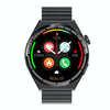 HDT 3 Max 1.6 inch Steel Band IP67 Waterproof Smart Watch Support Bluetooth Call / NFC(Black)