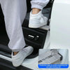 Car Hook Door Foldable Foot Pedal with Safety Hammer(Black)