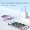 TOTU BPD-013 Skin Sense Series Type-C to 8 Pin Silicone Fast Charging Data Cable, Length:2m(Black)