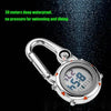 Mountain Climbing Watch Multifunctional Stainless Steel Hook Watch(Red)