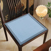 Summer Cattail Woven Cooler Seat Cushion Silk Breathable Chair Cushion, Size: 45x45cm(Blue)