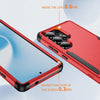 For Samsung Galaxy S25 Ultra 5G TPU + PC Shockproof Protective Phone Case(Red + Black)