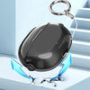 For Apple Beats Studio Buds / Buds+ Headphones Shape Clear Electroplated Acrylic Headset Protective Case(Black)