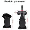 Motorcycle Sunshade Rainproof Mobile Phone Holder, Shape: Charging Mirror Holder 5V-2A
