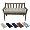 130 x 50cm Outdoor Home Patio Waterproof Sunscreen Bench Cushion, Color: Navy Blue