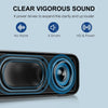 PULUZ 10W Soundbar Wired Wireless Bluetooth Surround Speaker(Black)