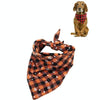 Christmas Dog Triangle Towel | Small Orange | Absorbent Cotton